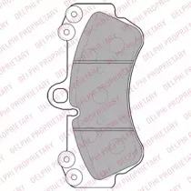 Гальмівні колодки дискові PORSCHE/VW Cayenne/Touareg \F \02>>
