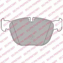 DELPHI BMW гальмівні колодки передн.X5 E70 07-,F15,85 13-,X 6 E71 08-,F16,86 14-