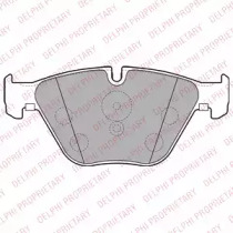 DELPHI BMW колодки гальм.передн.5 F10 525/535,6 Gran Coupe,7 F01 730 10-