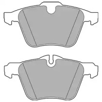 DELPHI JAGUAR колодки гальм. передн. F-Type 3,0 12-, XF 2,0 12-