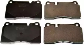 Гальмівні колодки дискові перед. Land Rover Range Rover III/Sport 3.6Td/4.2 02.05- VW Touareg I /Touareg II 04-