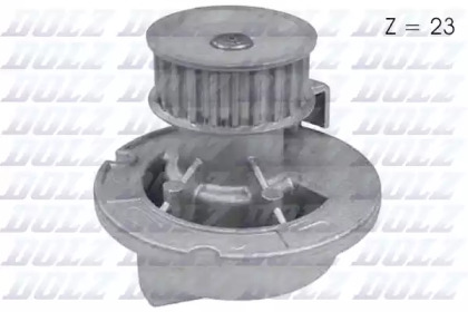 Помпа Dolz FORD/OPEL/SAAB/VAUXHALL Zephyr/Vectra/9-3 Sport/Astra \1,8-2,0 \66-15