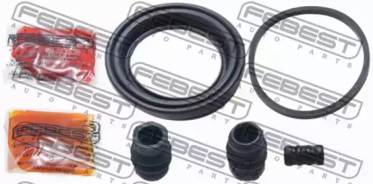 РЕМКОМПЛЕКТ СУППОРТА ТОРМОЗНОГО ПЕРЕДНЕГО (MITSUBISHI L200 K6#/K7# 1996-2007) FEBEST