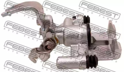 СУППОРТ ТОРМОЗНОЙ ЗАДНИЙ ЛЕВЫЙ (MAZDA 626 GE 1991-1997) FEBEST