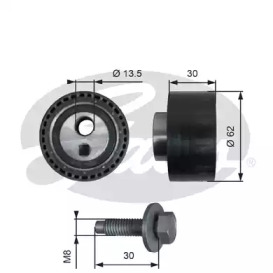 T41282 (7786-21282) Натяжний ролик ременя ГРМ GATES POWERGRIP TENSIONER