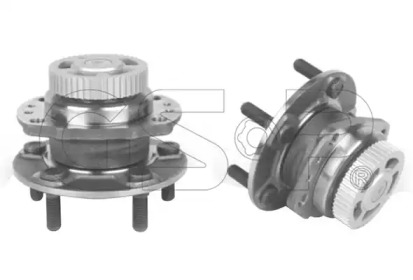 Ступиця з пдшипником задня Chrysler Voyager 1996-2000 Rear, FWD-15Wheel