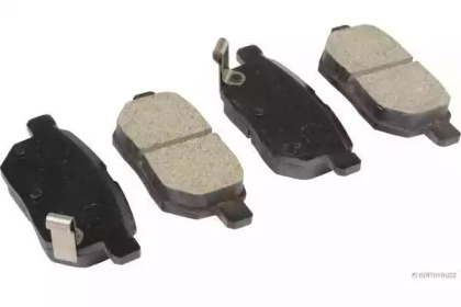Колодки гальмівні дискові задні TOYOTA (вир-во Jakoparts)
