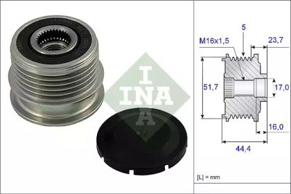 ролик альтернатора VANEO (414), 02.02-0