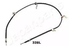 JAPANPARTS MAZDA трос ручн.гальма лів. 5 05-
