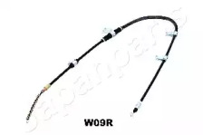 JAPANPARTS CHEVROLET трос ручн.гальма прав.Aveo 02-