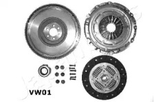 JAPANPARTS VW К-кт зчеплення з маховиком Audi A3,Skoda Octavia,SuperB,Caddy III,Golf V,VI,Passat,Touran 1.9/2.0TDI 03-