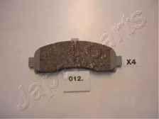Гальмівні колодки, дискове гальмо (набір)