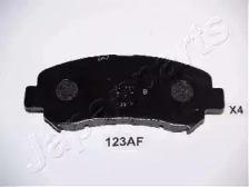 JAPANPARTS NISSAN гальмівні колодки передн Qashqai,X-Trail 07-