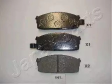 Гальмівні колодки, дискове гальмо (набір)