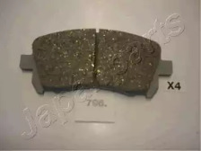 JAPANPARTS SUBARU гальмівні колодки Forester, Impreza, Legacy 98-