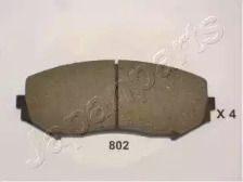 JAPANPARTS SUZUKI гальмівні колодки передн.Grand Vitara 1.6/2.0 05-