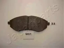 JAPANPARTS CHEVROLET гальмівні колодки передн.Aveo 05-