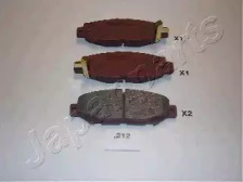 JAPANPARTS TOYOTA гальмівні колодки задн.Lexus GS300 93-