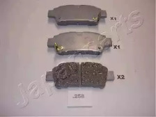 JAPANPARTS TOYOTA гальмівні колодки задн. Avensis Verso 01-, Previa 00-