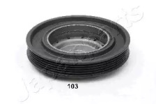 JAPANPARTS RENAULT шків к/вала CLIO,MEGANE 1.5DCI