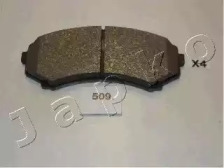 Колодки гальмівні дискові передні Mitsubishi Pajero (00-) (50509) JAPKO