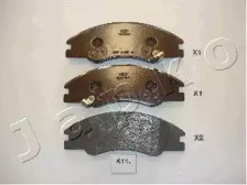 Колодки гальмівні передні Kia Cerato 1.5-2.0 (05-) (50K11) JAPKO