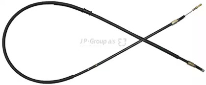 JP GROUP AUDI трос ручн.гальма лів./прав.(диск) 80/90 90-