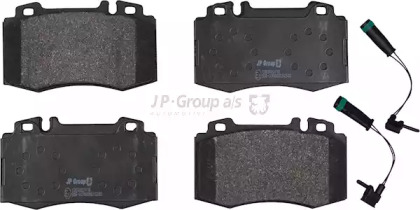 JP GROUP гальмівні колодки перед. (17,7mm) DB W203/220