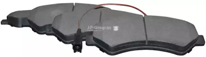 JP GROUP FIAT гальмів.колодки передн.Ducato,Citroen Jumper 1600-2000kg 06-