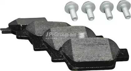 JP GROUP FIAT гальмівні колодки задні STILO, BRAVO 1.2 16V-2.4 20V 01-