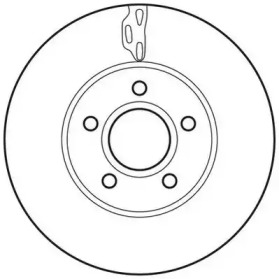 Гальмівний диск передній FORD C-max, Focus