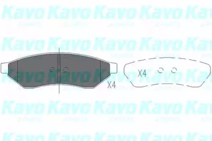 Гальмівні колодки, дискове гальмо (набір)