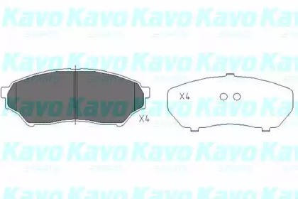 Гальмівні колодки, дискове гальмо (набір)