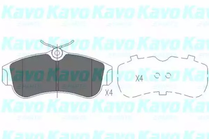 Гальмівні колодки, дискове гальмо (набір)