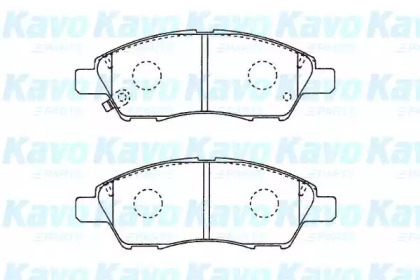 Колодки гальмівні (передні) Nissan Note 1.2/1.5 dCi/1.6/1.8 07-