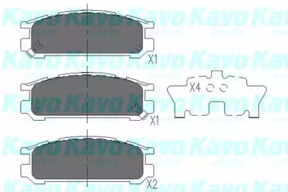 Комплект гальмівних колодок