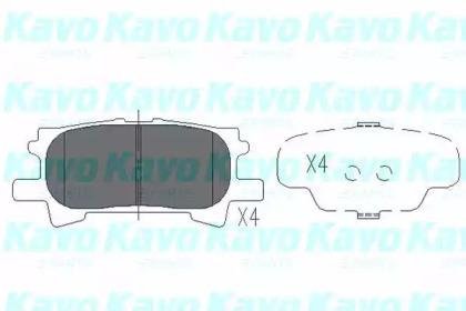 Гальмівні колодки, дискове гальмо (набір)