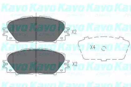 Комплект гальмівних колодок