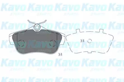 KAVO PARTS CITROEN К-т гальмівних колодок задн.Jumpy,Scudo,Expert 07-