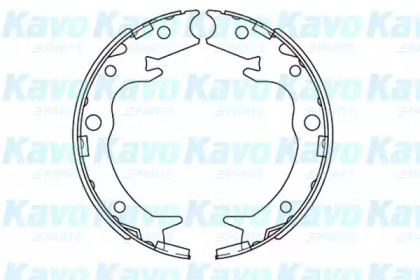 KAVO PARTS HONDA щоки гальмівні CR-V 02- FR-V 05-