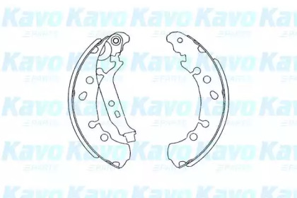 KAVO PARTS TOYOTA Щеки тормозные задн.Yaris