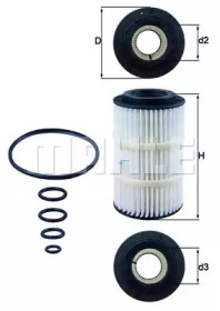 OX345/7D (KNECHT) !!заміна для OX345D