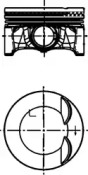 Поршень з кільцями VAG 82.51 CADA/CCZA/CDZA/CAWB/CBFA/CBL/CCTA/CCTB/CCZB/CCZC PIN 21MM (вир-во KS)