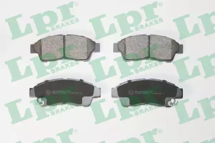 Колодка гальм. диск. TOYOTA CAMRY/COROLLA/RAV4 передн. (вир-во LPR)
