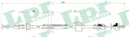 LINKA SPRZ. VW POLO CLASSIC 93-