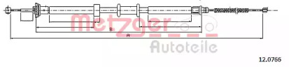 Трос ручника Fiat Panda 12-