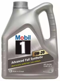 Моторна олива MOBIL 1 0W20 / 5л