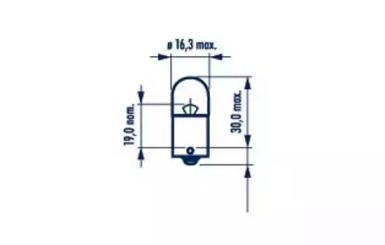 Лампа R10W 12V 10W BA 15s