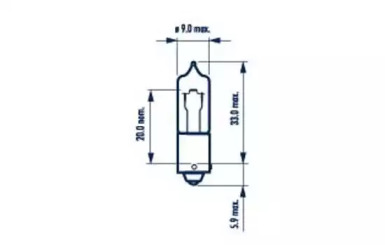 Лампа H21W 12V 21W