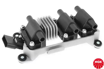 a_Котушка запалювання NGK (U2010) AUDI/SKODA/VW A6/Superb/Passat \2,4-2,8 \92-08